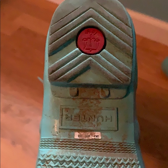 Tiffany Blue Hunter Rain Boots - Picture 4 of 4